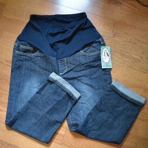 Capri Maternity Jeans